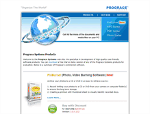 Tablet Screenshot of prograce.com